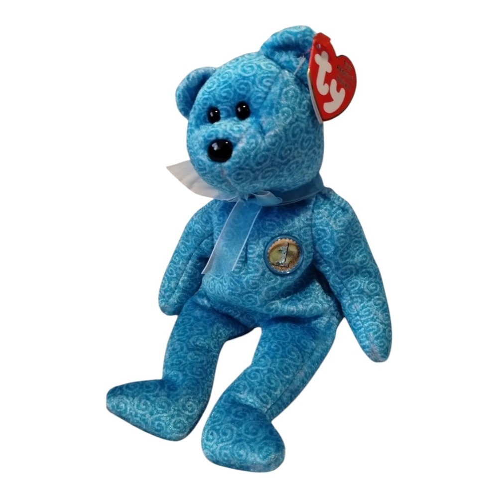 TY BEANIE BABIES 2001 Classy #1 The Peoples Choice Bear‎ Plush Rare